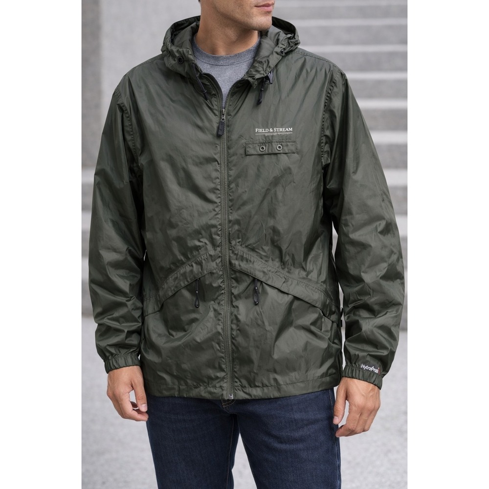 Field & Stream Green Hydroproof Ultra Jacket Men's size MEDIUM